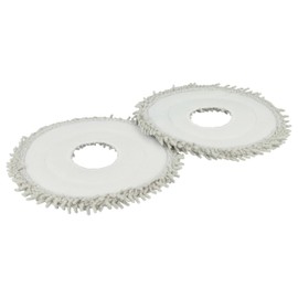 vhbw 2 x Mop Cloths Compatible with Dreame X40 Ultra Complete, Ultra Mop Robots, Cleaning Robot - Mop Cloth, Mop Pad - 2 x Microfibre Cloths