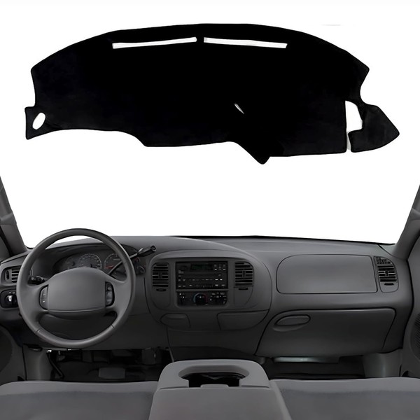 IIKSDII Dash Cover for Ford F-150 F150 1997-2003, Dashboard Cover