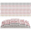 Jetec 100 Pcs Baseball Texture Golf Pencils with Erasers for