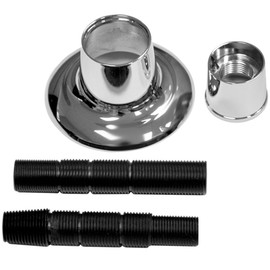 Danco 10311 Universal Flange and Nipple, Chrome