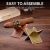 CLZOONG Cigar Holder Foldable Stainless Steel Cigar Stand with Exquisite