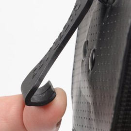 Nite Ize Black Extended Sideways Horizontal Rugged Heavy Duty X-large Holster Pouch W/Durable Fixed Belt Clip Fits Verizon HTC One (M8) For Windows (CDMA)