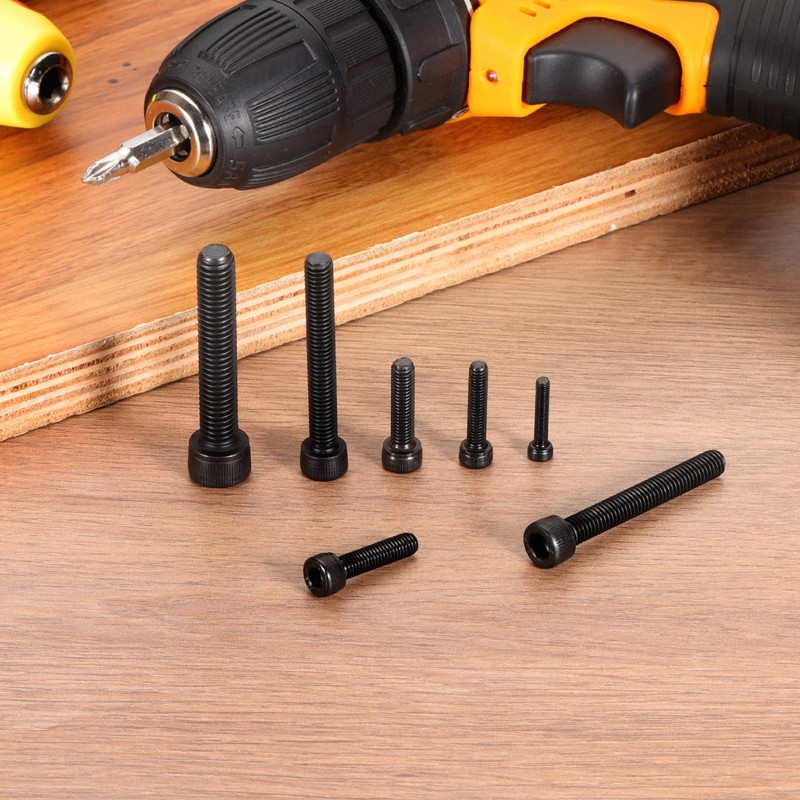 PATIKIL 10 Pcs M5 x 45 mm Hex Socket Head