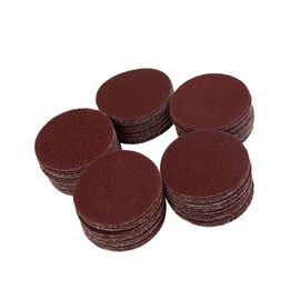 HEROFFIX 100pcs 2 Inch Hook and Loop Sanding Discs 60 80 100 120 150 Assorted Grits Sandpaper Replace Parts