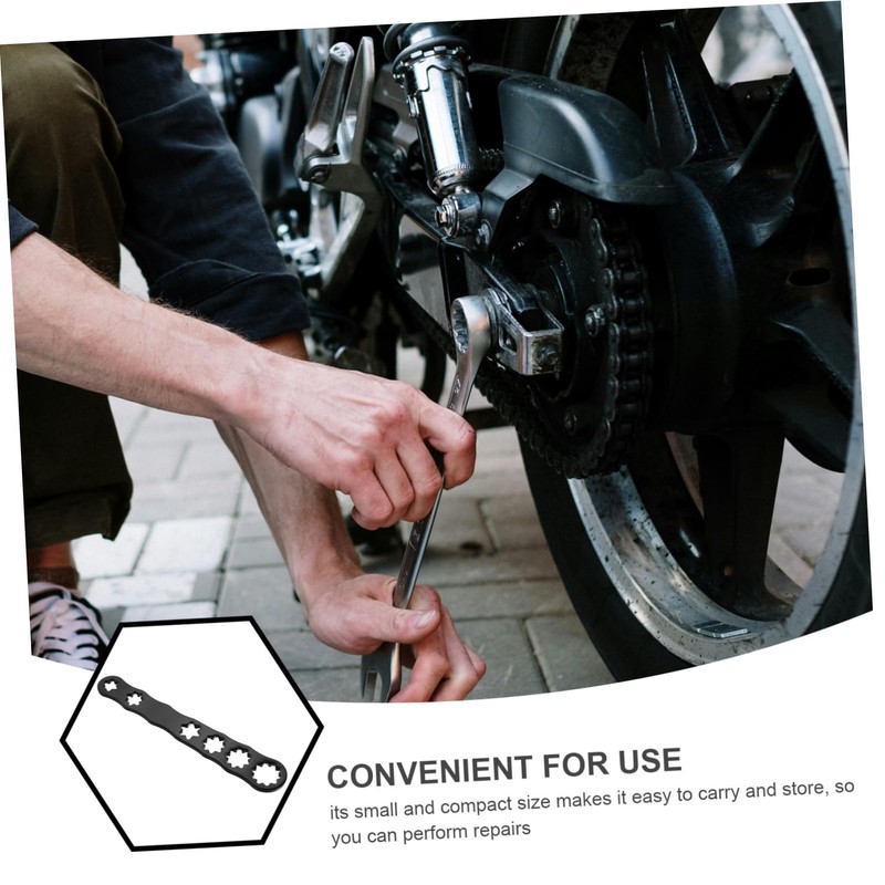 CHILDWEET Mini Motorcycle Chain Tensioner Wrench Durable Tool for Chain