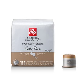 illy iperespresso Coffee Capsules Arabica Selection Costa Rica Pack of 18