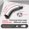 Exhaust Tip, 4 Inch Diesel Exhaust Tip Elbow Tip with