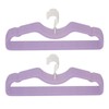 CUTSKY Velvet Hangers 50 Pack, Ultra Slim & Short Neck