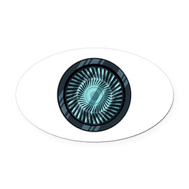 CafePress Turbine Tools Aviation Airplane Me Euro Oval Car Bumper Magnet