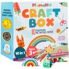 Mumaloo Craft Box for Kids - 10 Creative Arts and