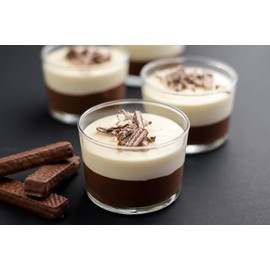 A Blend Above Chocolate Lover's Dream Dessert Mix, 3 Pack, No-Bake Cheesecake, Fruit Dip, Dessert Mix, Bagel Topping, Frosting, Cheesecake Filling, Quick and Easy to Make, Makes 16 Ounces, Cream Cheese, Whipped Topping, Gluten-Free, No MSG, No Sodium, No