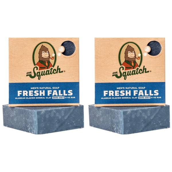 Fresh Falls Dr. Squatch Soap for Men: Nature's Finest Grooming Experience