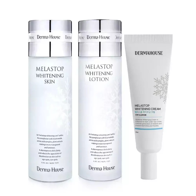 화이트닝 3종(미백스킨+미백로션+크림) Whitening 3 Pieces (Skin Whitening Toner + Whitening