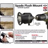 FastCap Spade Flush Mount Drill Bit System