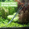 LINLAN 9.8-Inch Aquarium Aquascaping Tool Kit, Fully Rounded Edges Curved