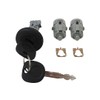 MIFADLE Ignition Switch Lock Cylinder with Pair Front Door Lock