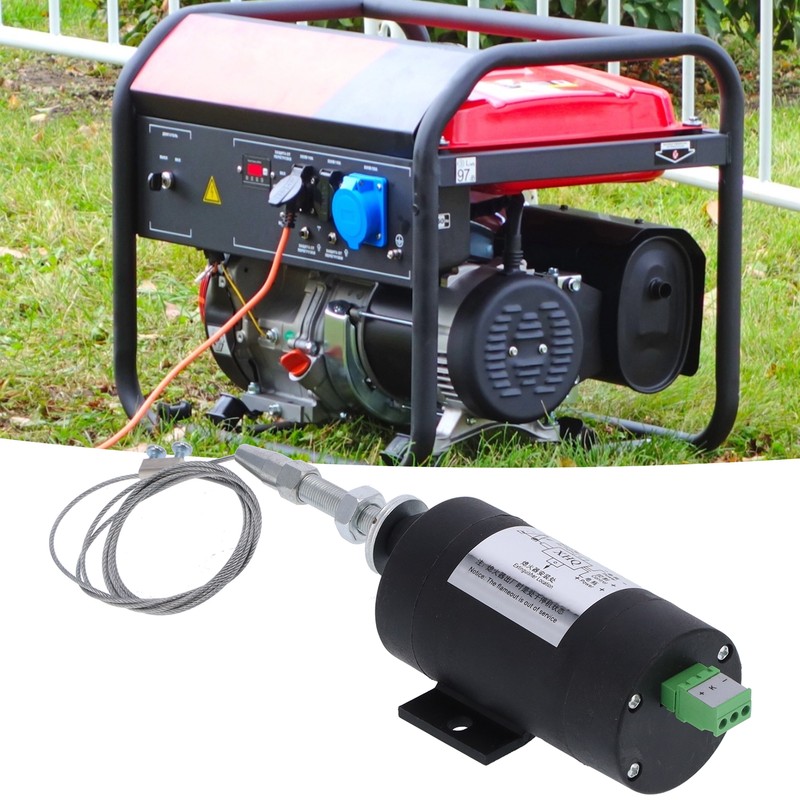 Fuel Shut Off Solenoid Valve Diesel Engine Generator Set Stop