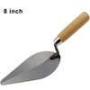 ESreake 3-Pack Brick Trowel Set, 6" & 7" & 8"