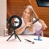 Hama Anillo de luz LED con trípode para teléfono móvil