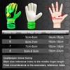 Soccer Goalie Gloves with Finger Spines, Soccer Goalkeeper Gloves for