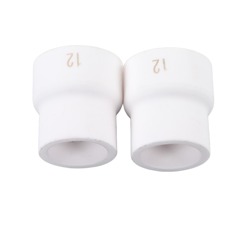 6PCS Torch Adapter Kit Ceramic Red Copper Welding Torch Mount