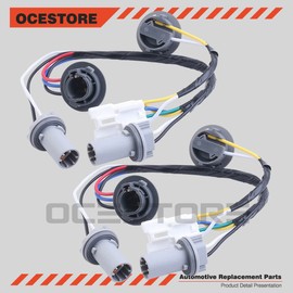OCESTORE 2pcs 92450-3Q000 Taillight Wiring Harness Rear Lamp Socket Wire Compatible with 2011-2014 Sona ta 924503Q000