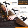 Rustark 13Pcs Guitar Allen Wrench Truss Rod Wrench Set, 4mm