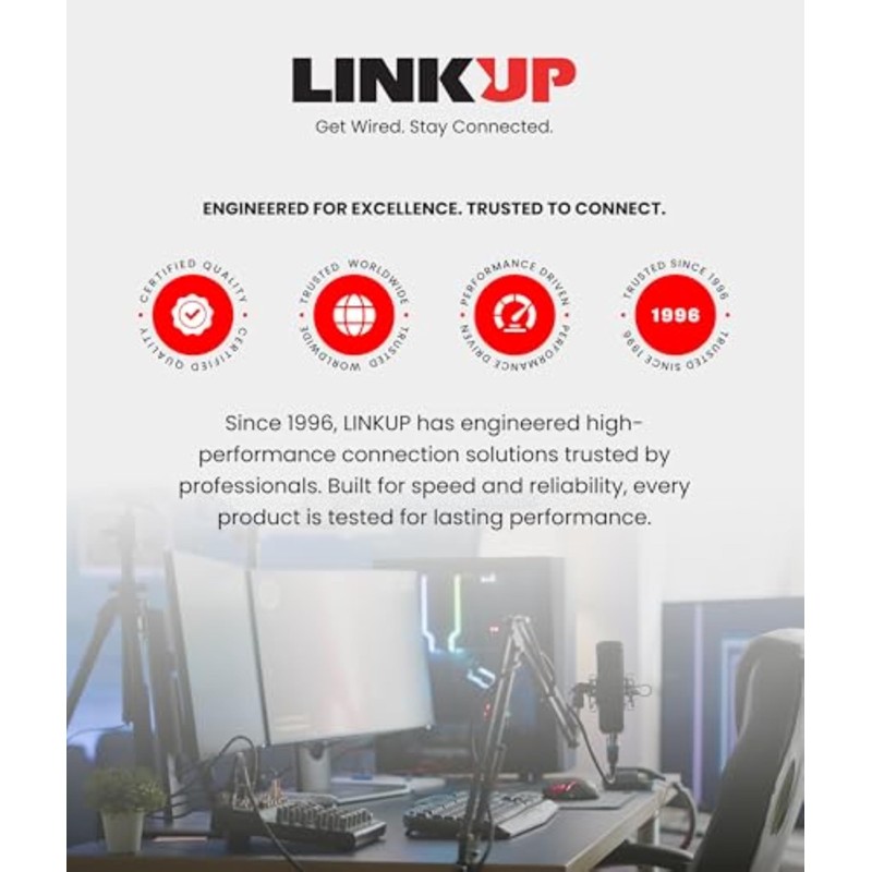 LINKUP - AVA5 Armour PCIE 5.0 Riser Cable | RTX5090