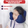 Press Type Inflatable U Shaped Pillow Portable Inflatable U Shaped