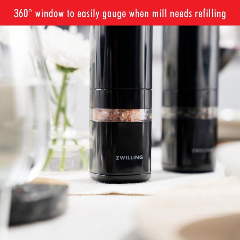 ZWILLING Enfinigy Electric Spice Mill - Black