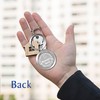 Laluminter New Parent Decision Keychain - Rotatable Dual-Mode Daddy's or