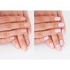 NagelGlück Nail foils, 32 plain nail foils (nude)