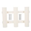 Rod Storage Holder Wall Side Mounted 3 Tube Fishing Pole