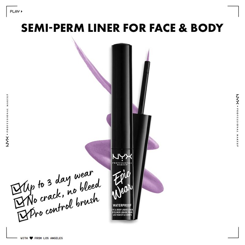 NYX Professional Makeup Epic Wear Semi - Perm Lqd Lnr