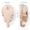 Arola Skull Wall Hooks Key Hooks Decorative Wall Mount Key