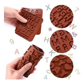 Varios genéricos Molde De Silicón, Molde De Letras Abecedario,