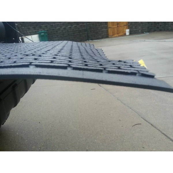 MAX VINYL RUBBER MATTING 1/4 THICKNESS ANTI SLIP PATTERN