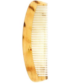 Frcolor Natural Ox Horn Hair Comb Anti-static Portable No Handle Prevent Hair Loss for Men
