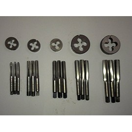 NEW CYCLE 26 TPI TAP DIE SET 1/4" - 1/2" HARD TO FIND 20 PCS SET