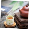 NOLITOY Natural Crystal Tea Cup Set Straight Design Home Office