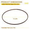 HRX217K6VYAA Engine Drive Belt for Honda Walk Behind Mowers, Mower