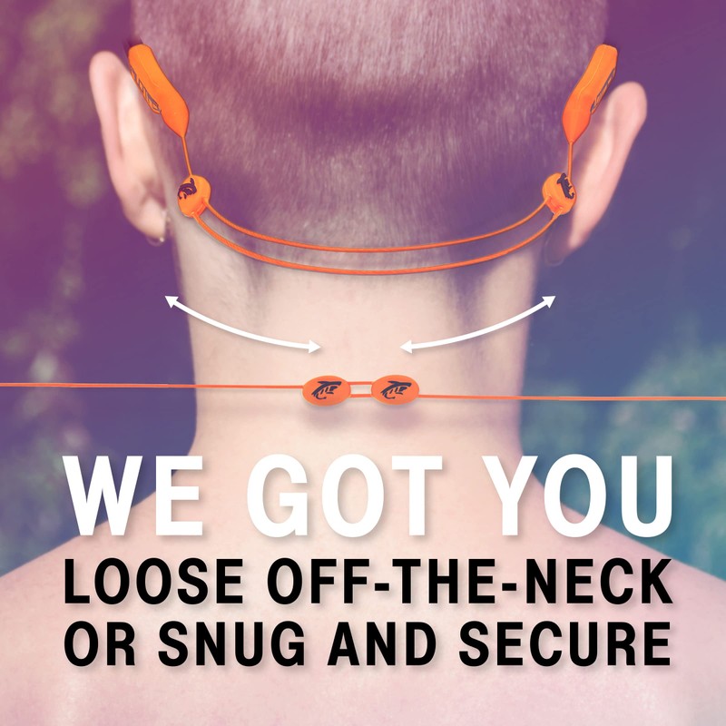 Pilotfish No Tail Adjustable Eyewear Retainer Cable Strap: Sunglasses, Eyeglasses,