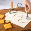 Ravioli Cutter Wheel, Pasta Cutter Wheel for Dumpling Lace Cookie