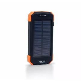 Solar Juice Touch Solar Powered Battery Pack/bank with Qi Charging Pad