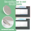 Memrita Dual Hose Portable Air Conditioner Window Seal Kit, 5.9"