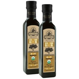Ellora Farms, Organic Greek Extra Virgin Olive Oil, Single Origin, Traceable, 2022 Global Award Winner, First Cold Press, 8.45 oz. Bottle, Pack of 2