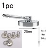 Vellure Magnetic Hooks Strong – Heavy Duty Neodymium Metal Hanger,