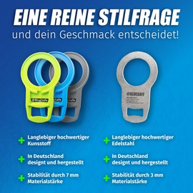 MaJoCompTec® ADBLUESAFE Fuel Cap Fuse, Tank Fuse for AdBlue Fuel Cap Lid, Accessories Box Truck, Camping, Motorhome (Stainless Steel Version, Fuse Boxer + Jumper + Ducato)