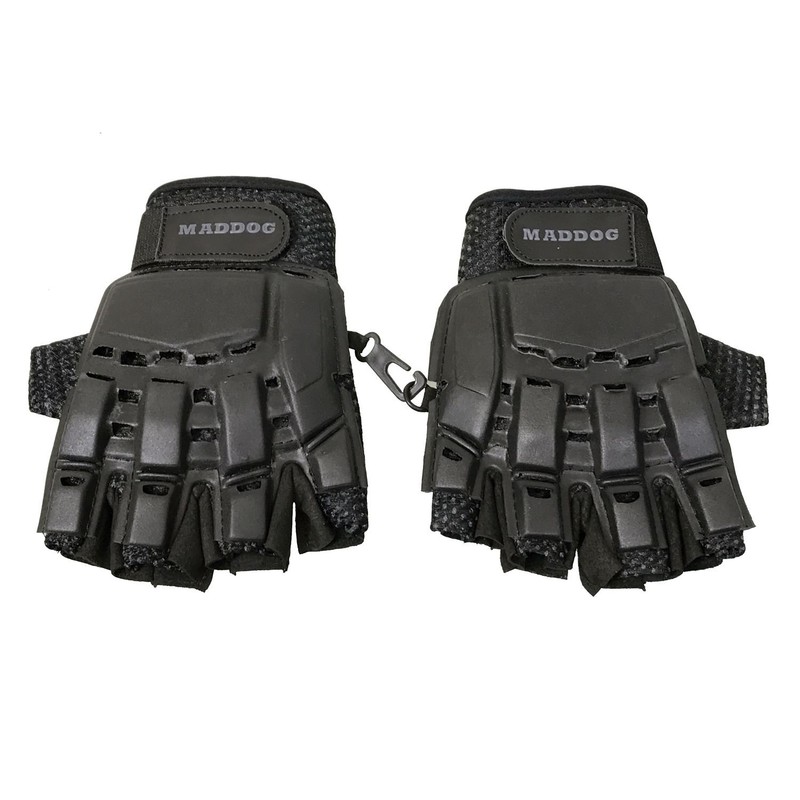 Maddog® Padded Chest Protector, Tactical Half Glove, & Neck Protector