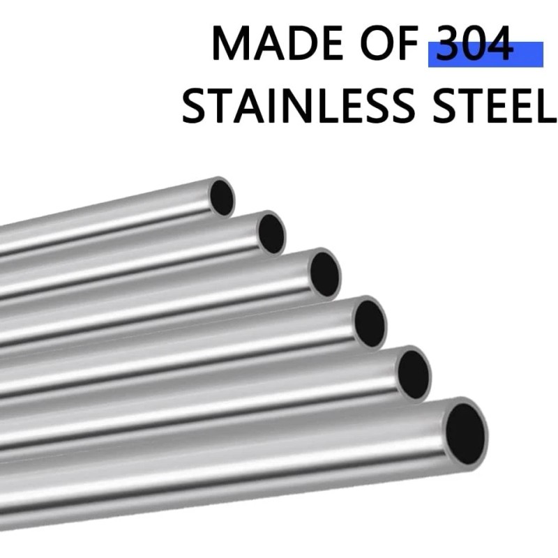 Tynulox 3/4" OD 304 Stainless Steel Tube, Thickened Pipe 3/4"OD-2